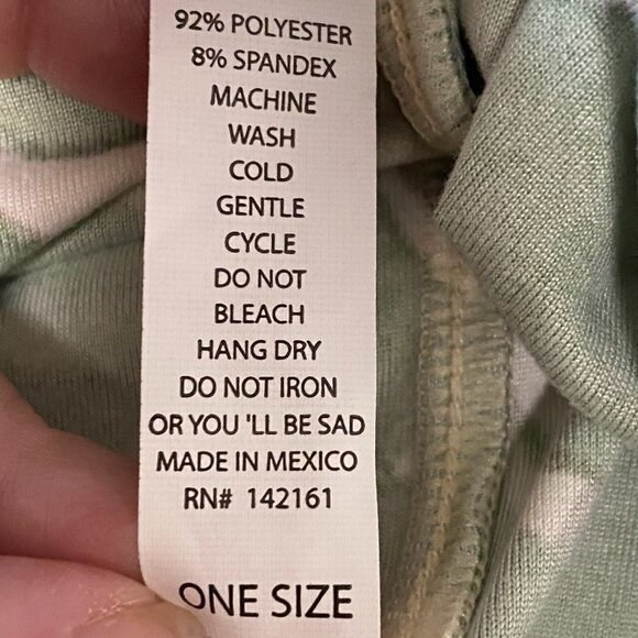 OS NWOT Lularoe leggings Clovers Moon St Patrick's Day - Picture 5 of 8